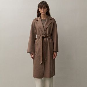 The Curated - Classic Coat - Chocolate Mélange